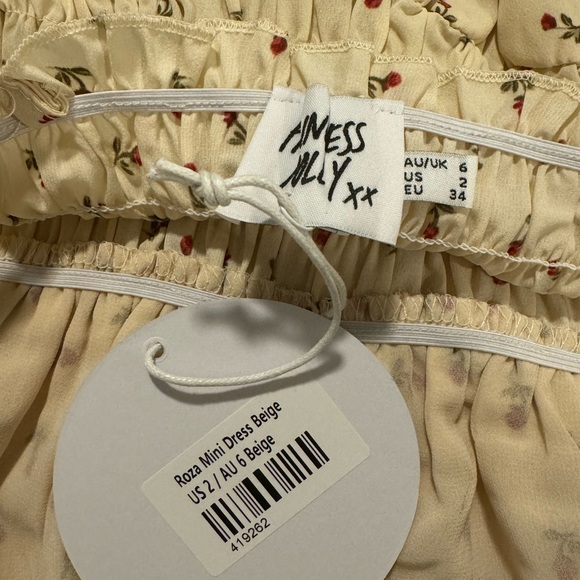 NWT | Princess Polly | Rosa Mini Dress | Size 2 - Picture 3 of 7